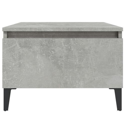 Sidebord 50x46x35 cm konstrueret træ betongrå