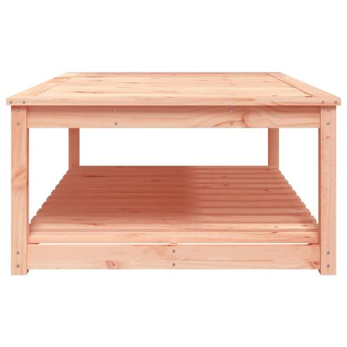 Havebord 121x82,5x45 cm massivt douglasgran