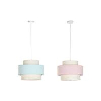 Loftslampe 40 x 40 x 30 cm Grøn Lyserød 50 W (2 enheder)