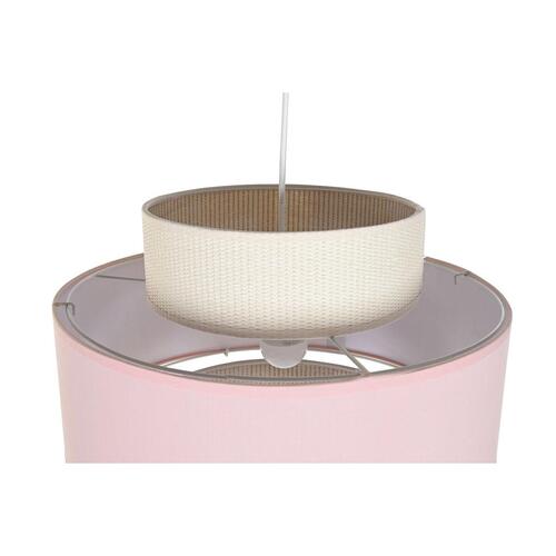 Loftslampe 40 x 40 x 30 cm Grøn Lyserød 50 W (2 enheder)