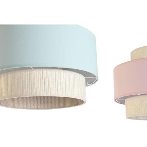 Loftslampe 40 x 40 x 30 cm Grøn Lyserød 50 W (2 enheder)