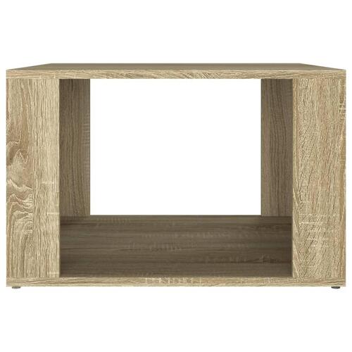 Sengebord 57x55x36 cm konstrueret træ sonoma-eg