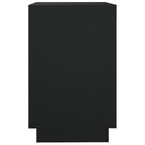 Skænk 102x35x55 cm konstrueret træ sort