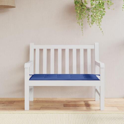 Hynde til havebænk 120x50x4 cm oxfordstof kongeblå