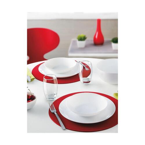 Salatskål Luminarc Hvid Glas (Ø 21 cm)