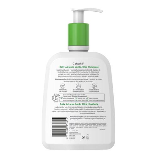 Ultra Fugtgivende Creme Cetaphil Daily Advance 473 ml