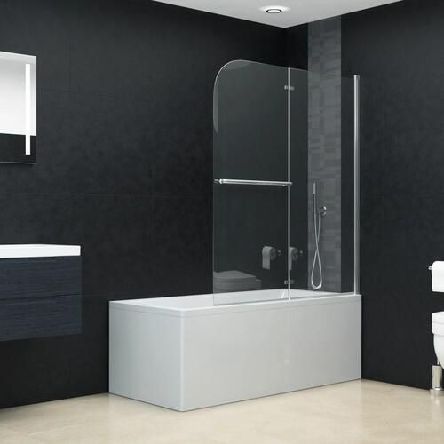 Foldbar brusekabine 2 paneler ESG 95x140 cm