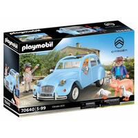 Legetøjssæt med køretøjer Playmobil Blå Bil 57 Dele