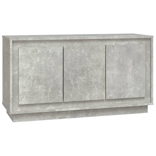 Skænk 102x35x55 cm konstrueret træ betongrå