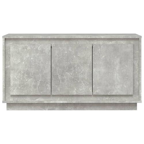 Skænk 102x35x55 cm konstrueret træ betongrå