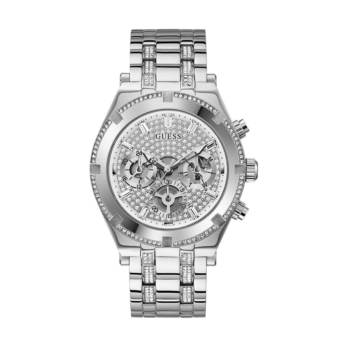 Armbåndsur Guess GW0261G1 unisex - sølv, Ø 44 mm