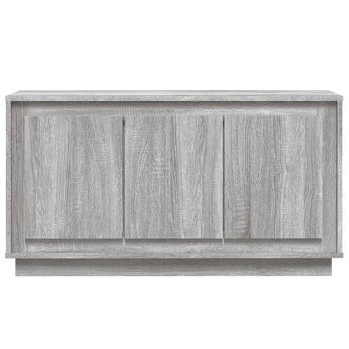 Skænk 102x35x55 cm konstrueret træ grå sonoma-eg