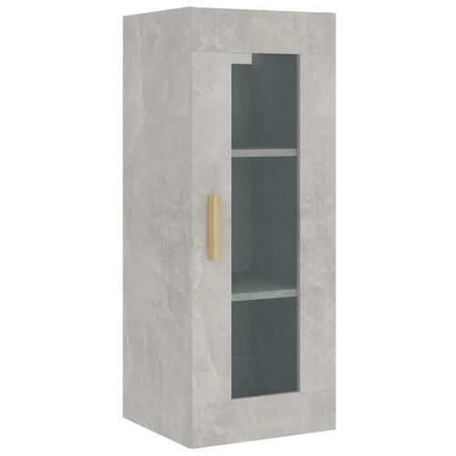 Vægskab 34,5x34x90 cm betongrå