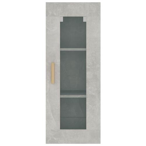 Vægskab 34,5x34x90 cm betongrå