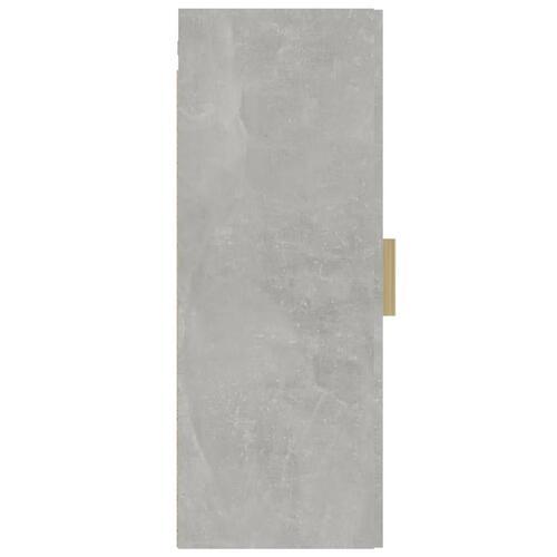 Vægskab 34,5x34x90 cm betongrå