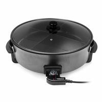 Elektrisk Gryde Tristar PZ-9145 1500 W Ø 40 cm Sort Metal