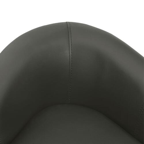 Hundesofa 67x41x39 cm kunstlæder mørkegrå