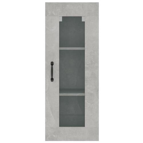 Vægskab 34,5x34x90 cm betongrå