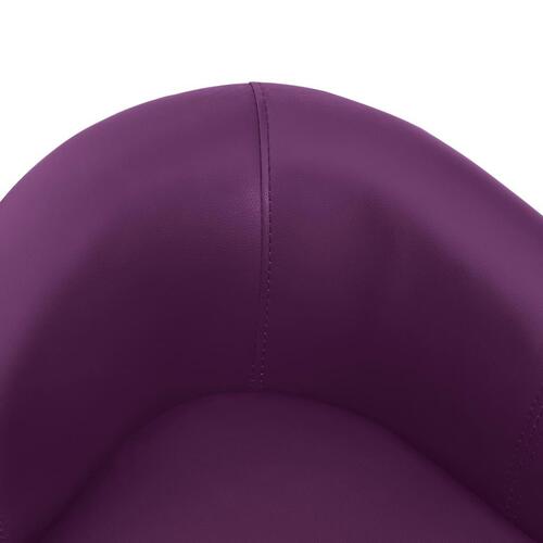 Hundesofa 67x41x39 cm kunstlæder bordeauxfarvet