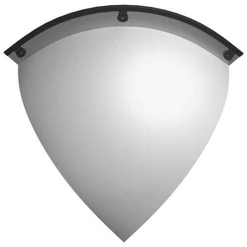 Kvarte kuppelspejle 2 stk. Ø80 cm akryl