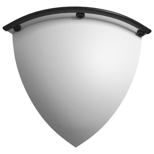 Kvarte kuppelspejle 2 stk. Ø30 cm akryl