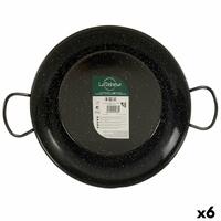 Paella-Pande Ø 32 cm Glaseret stål (6 enheder)