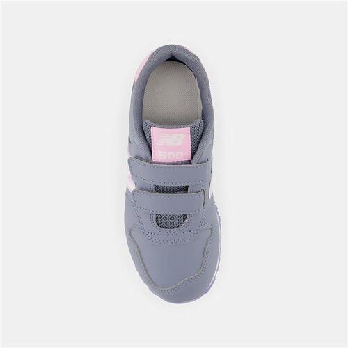 Sportssko til børn New Balance 500 HookLoop Grå 34.5