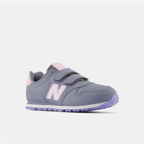 Sportssko til børn New Balance 500 HookLoop Grå 34.5