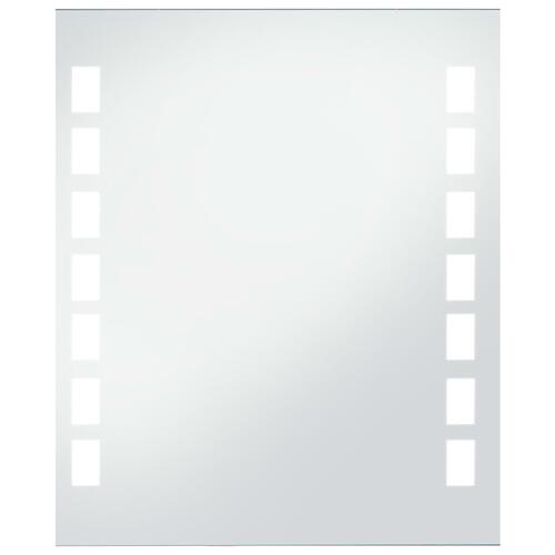 LED-vægspejl til badeværelset 50x60 cm