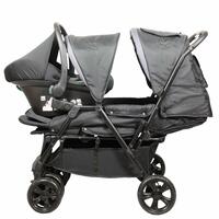 Klapvogn til baby Bambisol Sort