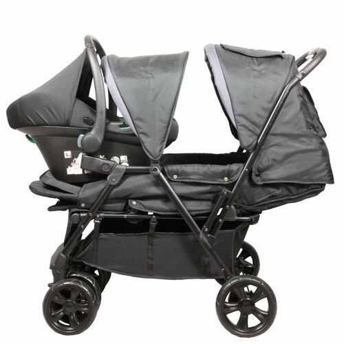 Klapvogn til baby Bambisol Sort