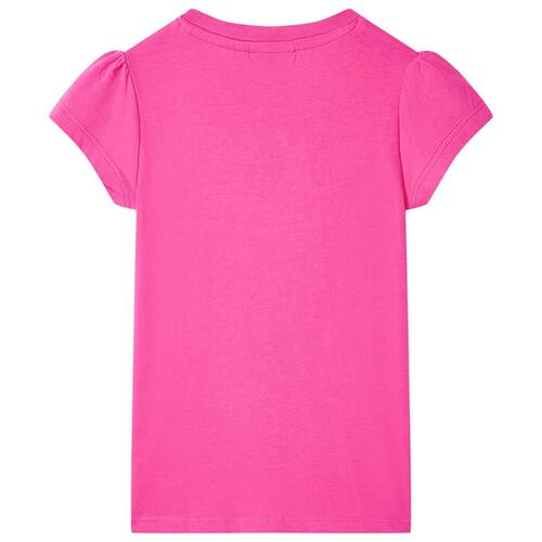 T-shirt til børn str. 104 pink