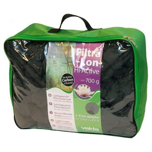Velda damfiltermateriale Filtra-Lon Hi-Active 700 g sort