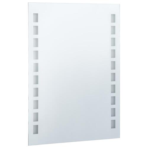 LED-vægspejl til badeværelset 60x80 cm