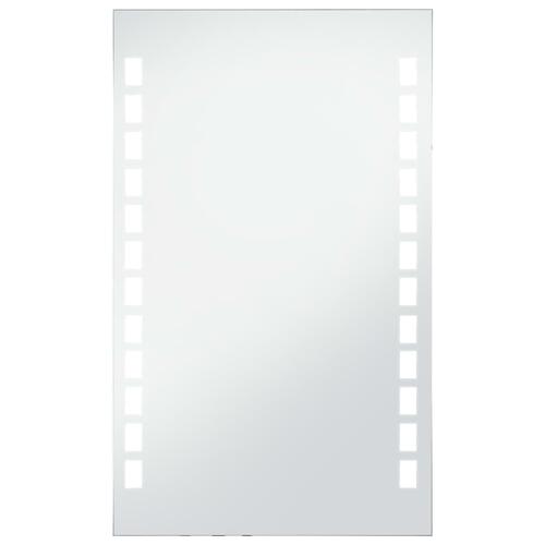 LED-vægspejl til badeværelset 60x100 cm