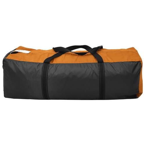 Telt 6-personers grå og orange