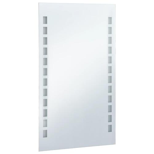 LED-vægspejl til badeværelset 50x60 cm