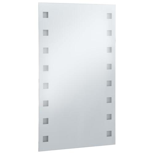 LED-vægspejl til badeværelset 60x100 cm