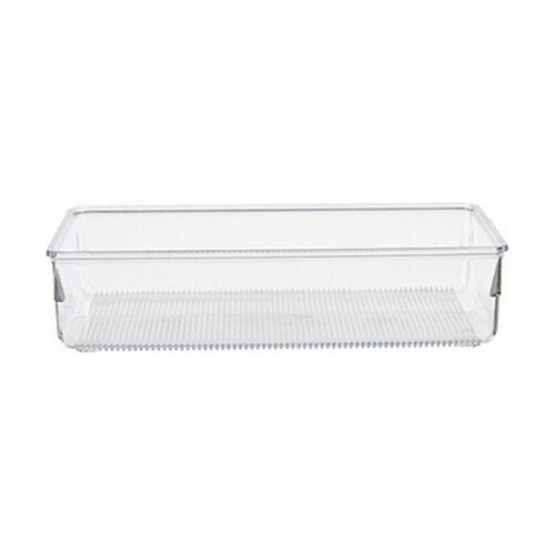 Skuffeopdeler MULTIFUNKTIONEL Gennemsigtig Plastik 24 x 5,5 x 15,8 cm (36 Enheder)