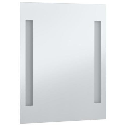 LED-vægspejl til badeværelset 50x60 cm