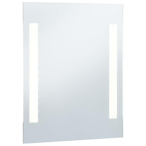 LED-vægspejl til badeværelset 50x60 cm