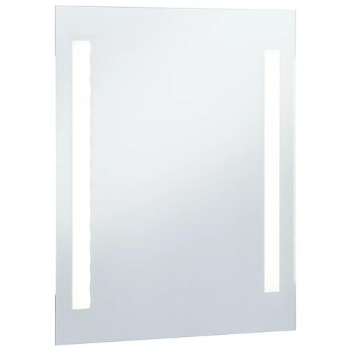 LED-vægspejl til badeværelset 60x80 cm