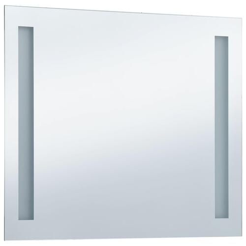 LED-vægspejl til badeværelset 80x60 cm