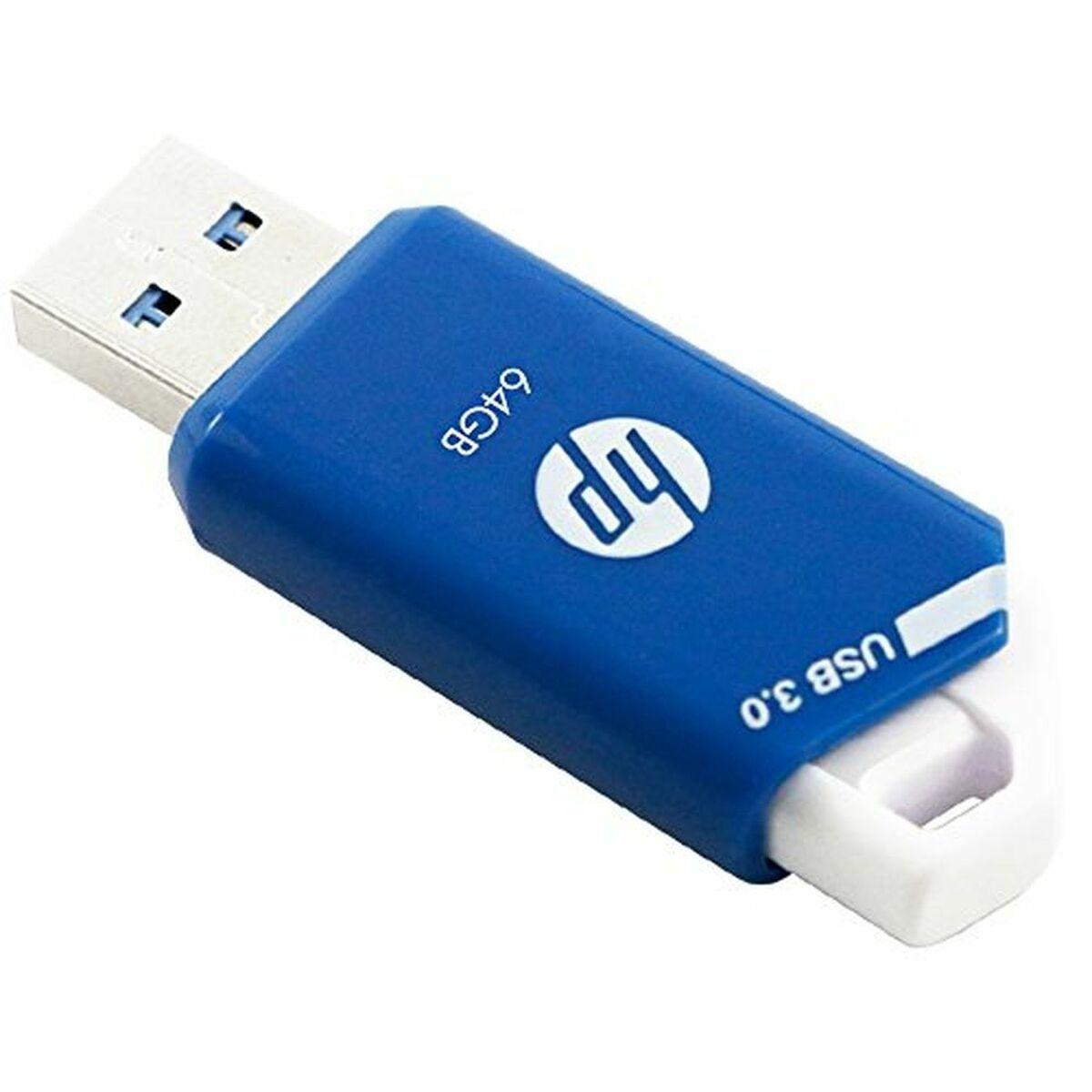 USB-stik HP HPFD755W-64 64 GB Blå