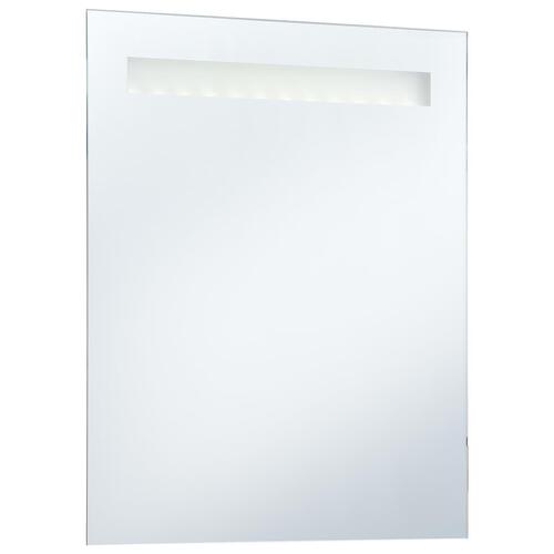 LED-vægspejl til badeværelset 50x60 cm