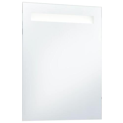 LED-vægspejl til badeværelset 60x80 cm