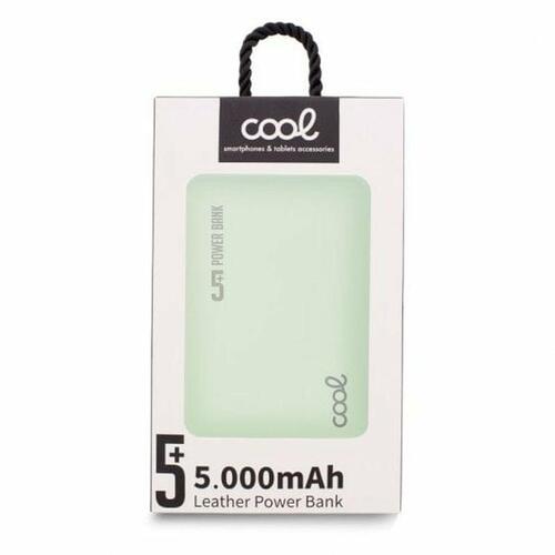 Powerbank Cool 5000 mAh Grøn