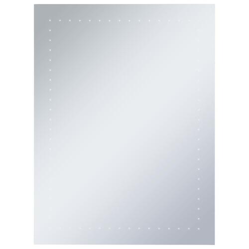 LED-vægspejl til badeværelset 60x80 cm