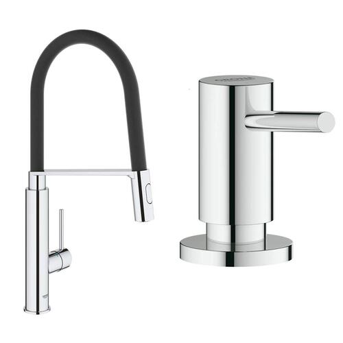 Hane med blandingsbatteri Grohe Concetto 31491000