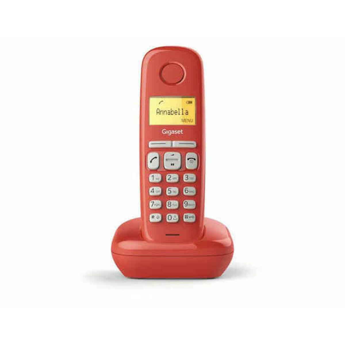 Trådløs telefon Gigaset A170 Trådløst 1,5" Rød
